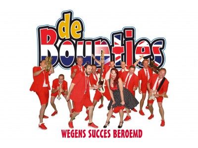 zaterdag 20:30 - 24:00h Feestcoverband De Bounties