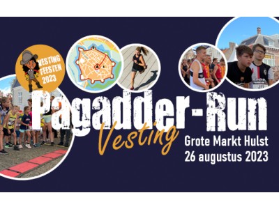zaterdag 13.00 - 16.30h - Vesting / PagadderRun - Pagadderwandeltocht