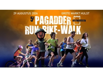 zaterdag 12.30 - 16.30h - Pagadder Run Bike Walk 2026
