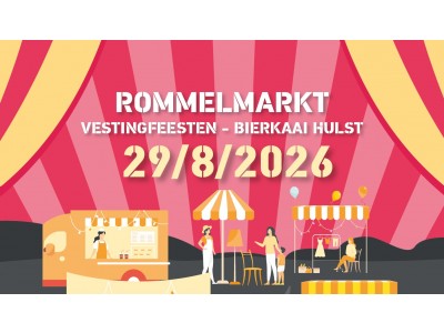 zaterdag 09.00 - 14.00h - Rommelmarkt aan de Bierkaai - Visbrug - stadstuin Bonte Hondstraat